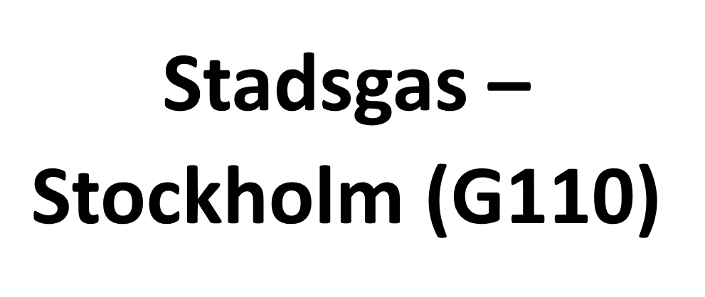 Stadsgas - Stockholm (G110)