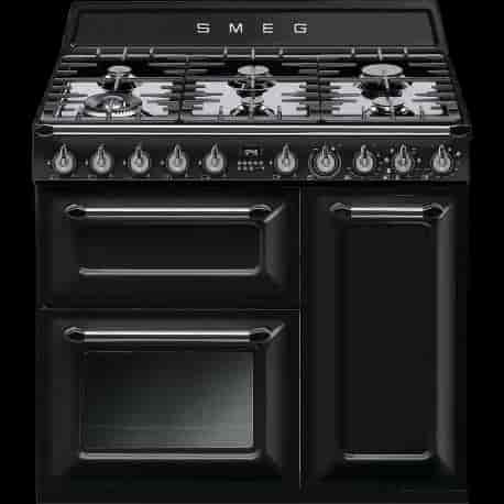 Smeg TR93BL, Gasspis 90cm Smeg TR93BL, Gasspis 90cm